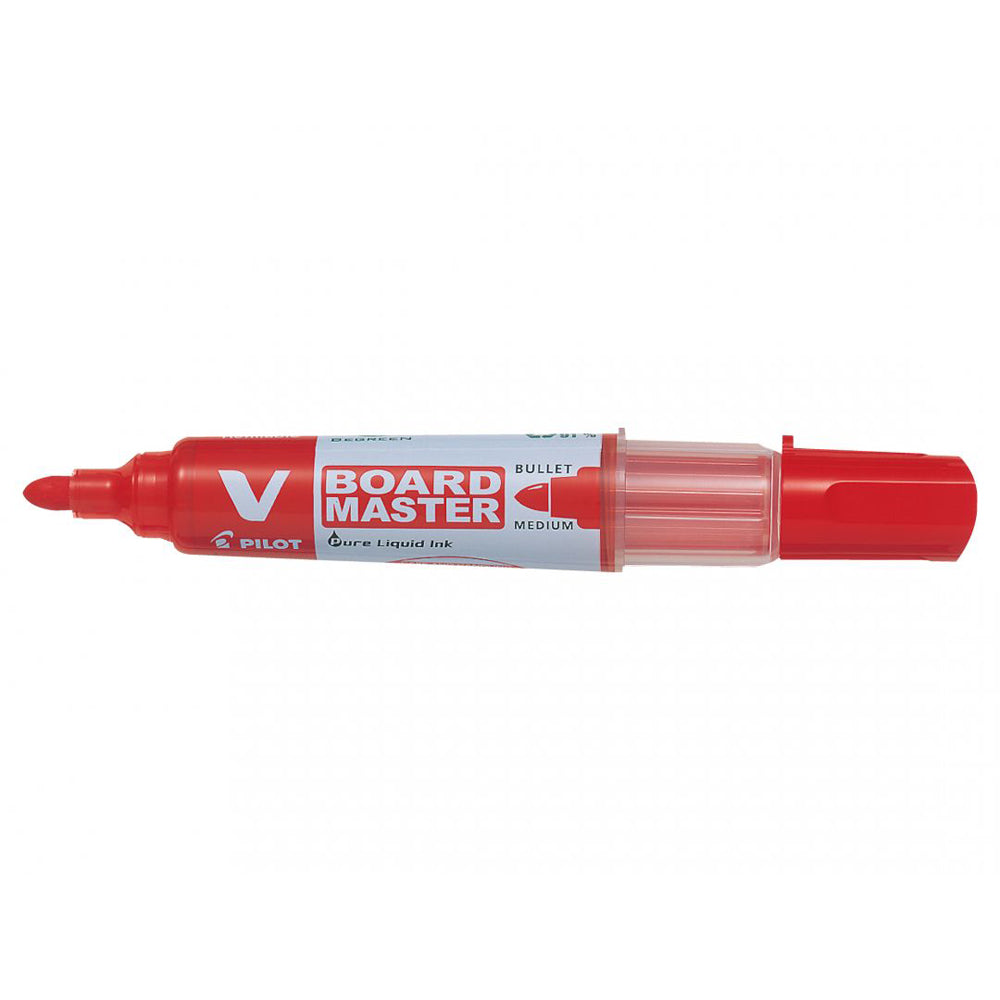 Marker pentru tabla Pilot V-Board, varf rotund, 2.3-6 mm, rosu Marker pentru tabla Pilot V-Board, varf rotund, 2.3-6 mm, rosu